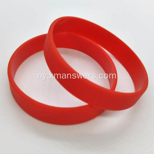 Silicone Wristbands Rubber Bracelets Kwa Akuluakulu